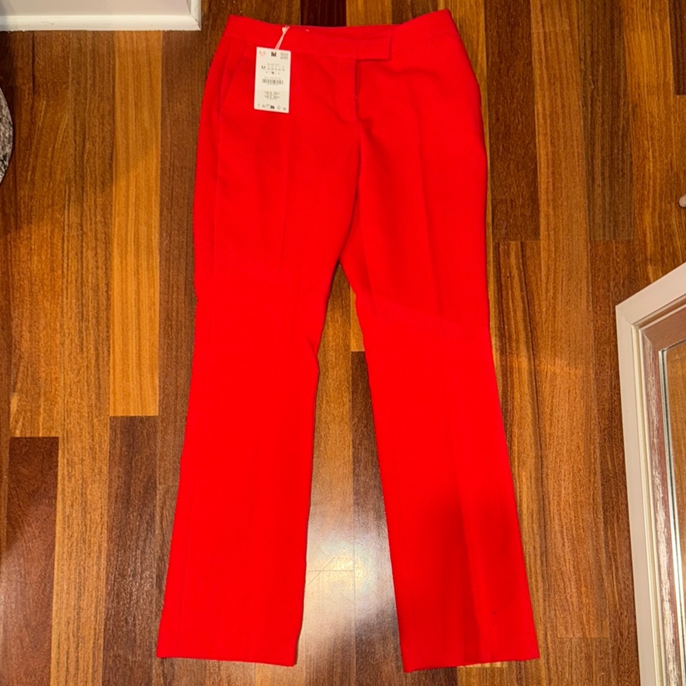 NWT Vibrant Red Trousers